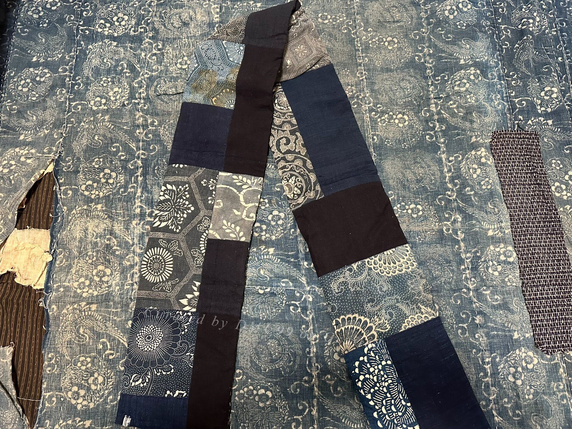 visvim Down Muffler Kofu Indigo
