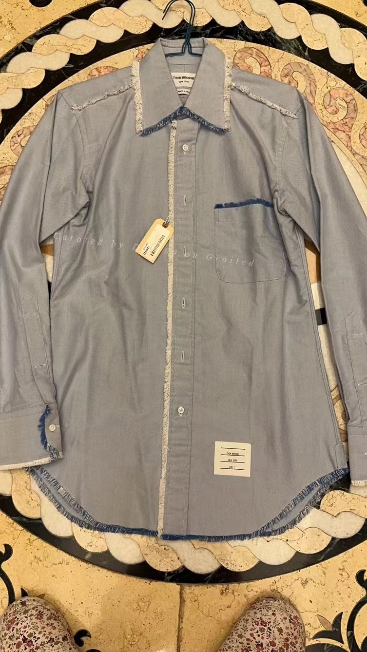 Thom Browne Fringe Edge Shirt